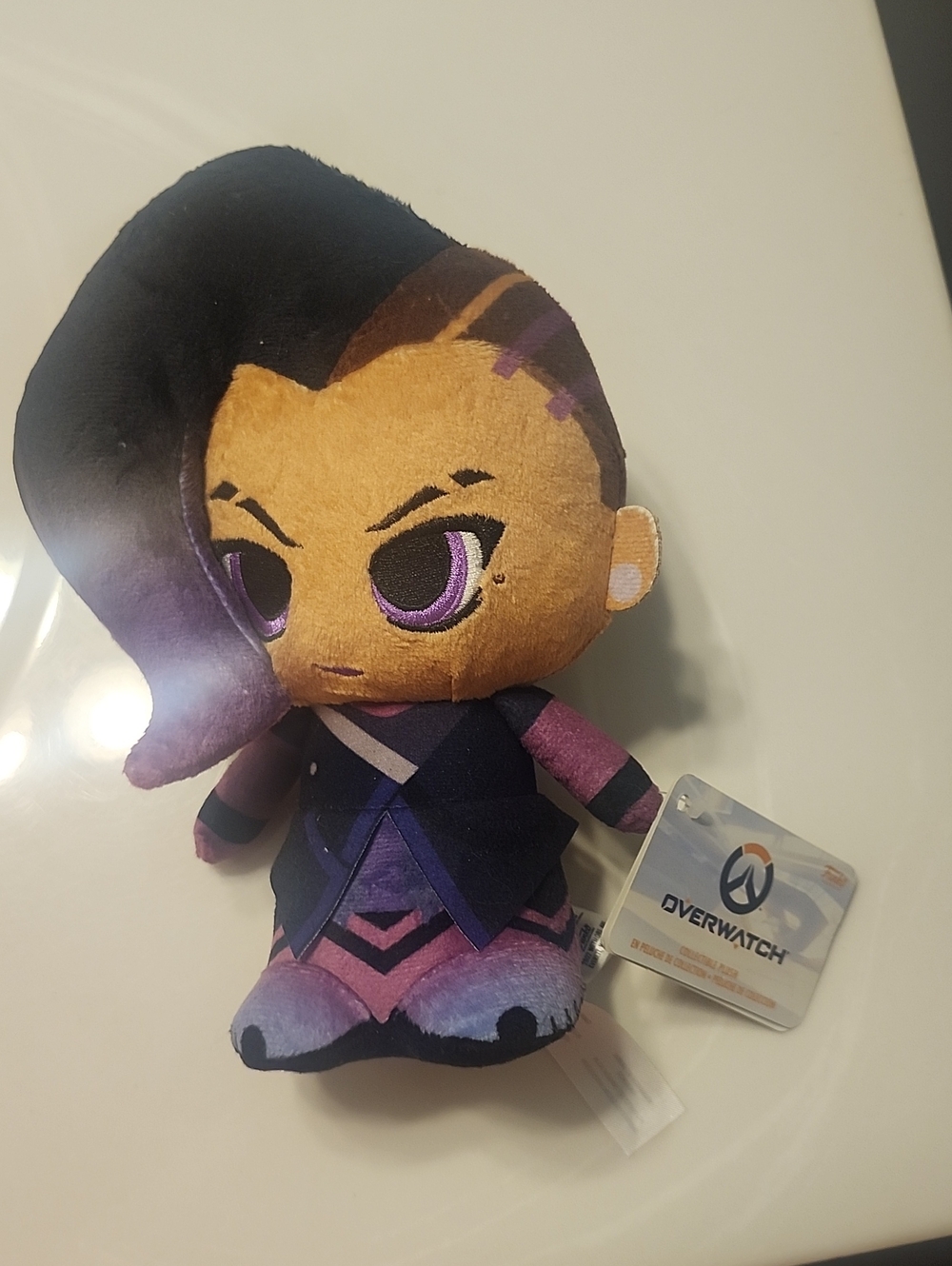 Funko Overwatch Sombra Plush - Purple, Black, Tan